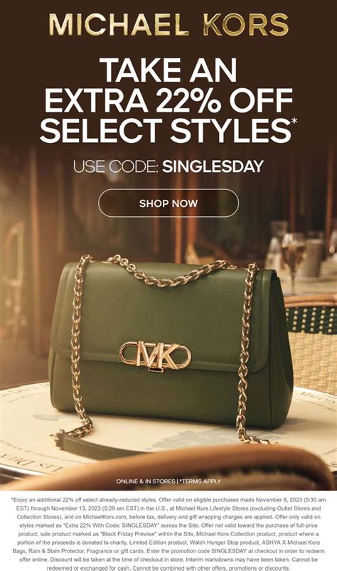 michaelkors com coupon